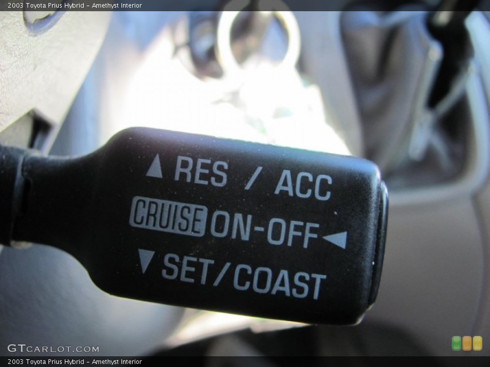Amethyst Interior Controls for the 2003 Toyota Prius Hybrid #56181005