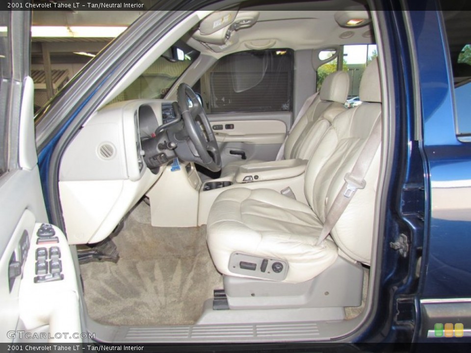 Tan/Neutral Interior Photo for the 2001 Chevrolet Tahoe LT #56182310
