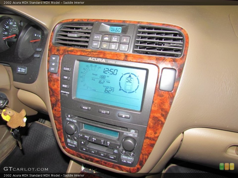Saddle Interior Controls for the 2002 Acura MDX  #56182745