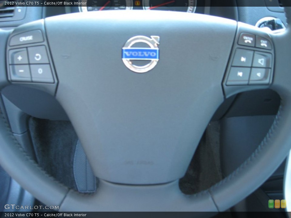 Calcite/Off Black Interior Steering Wheel for the 2012 Volvo C70 T5 #56183084
