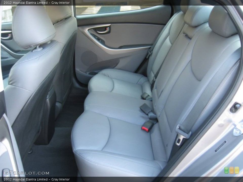 Gray Interior Photo for the 2012 Hyundai Elantra Limited #56183363