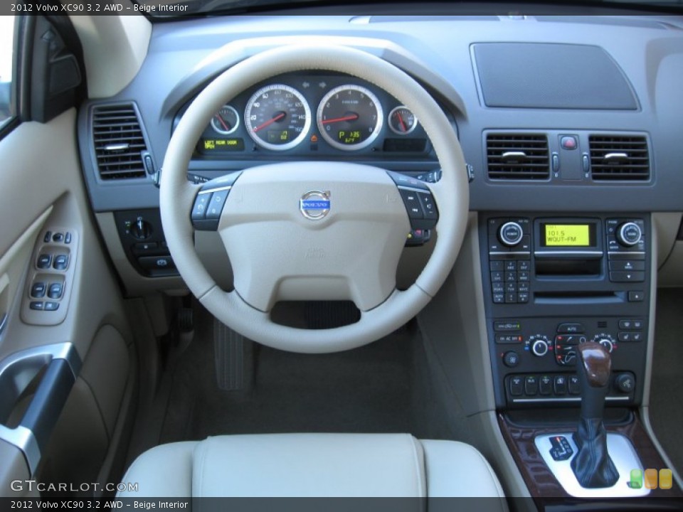 Beige Interior Dashboard for the 2012 Volvo XC90 3.2 AWD #56183933