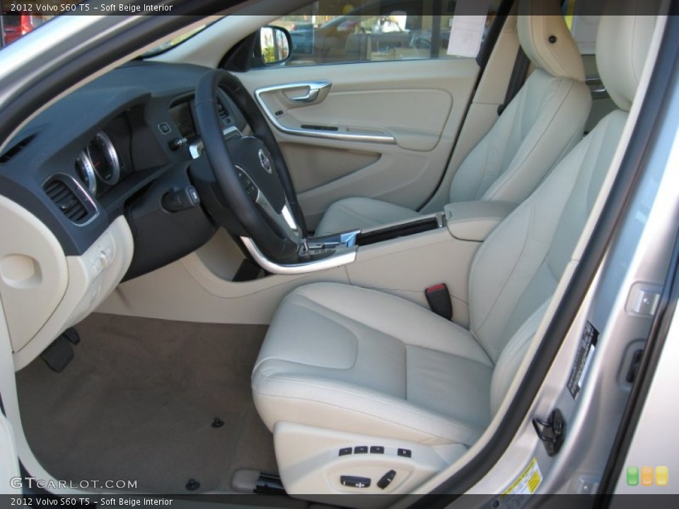 Soft Beige Interior Photo for the 2012 Volvo S60 T5 #56184191