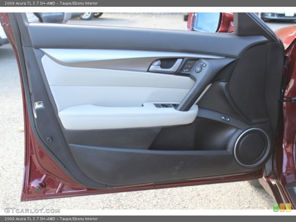 Taupe/Ebony Interior Door Panel for the 2009 Acura TL 3.7 SH-AWD #56184605