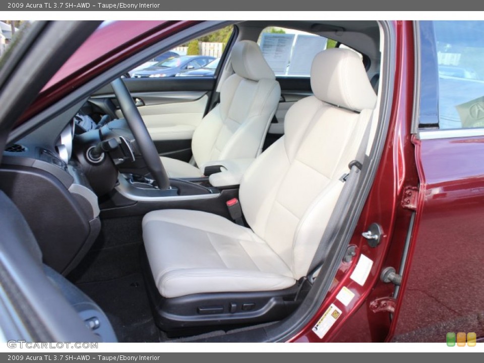 Taupe/Ebony Interior Photo for the 2009 Acura TL 3.7 SH-AWD #56184614