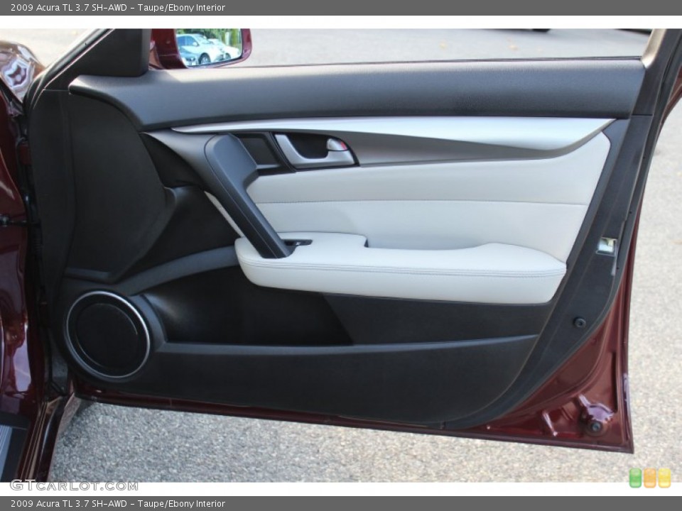Taupe/Ebony Interior Door Panel for the 2009 Acura TL 3.7 SH-AWD #56184653