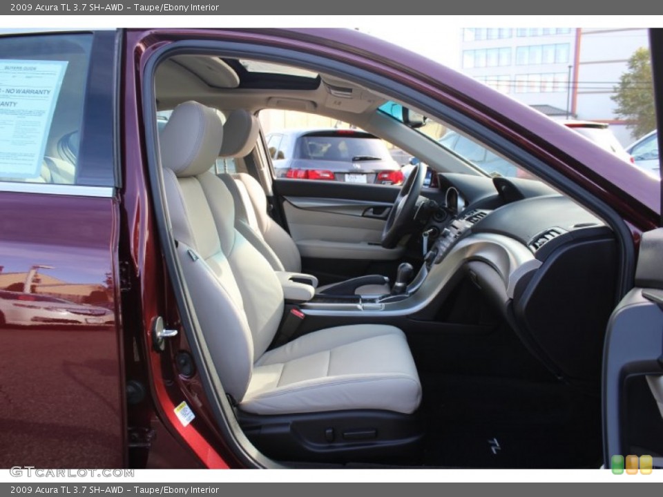 Taupe/Ebony Interior Photo for the 2009 Acura TL 3.7 SH-AWD #56184659