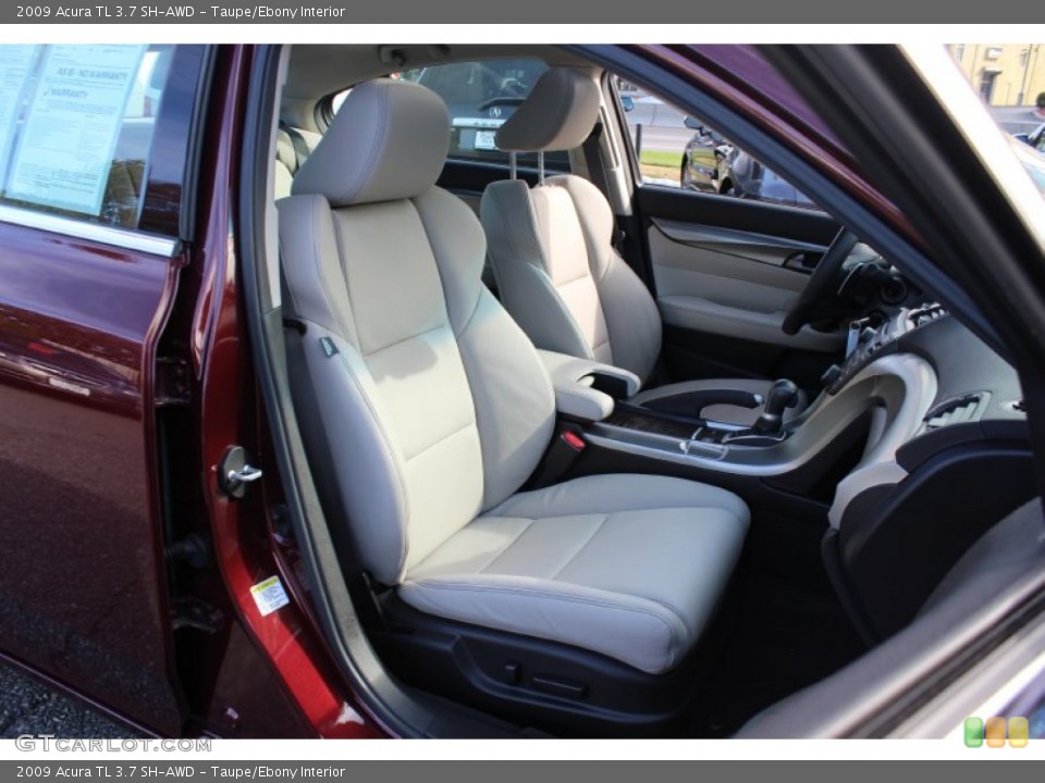 Taupe/Ebony Interior Photo for the 2009 Acura TL 3.7 SH-AWD #56184662
