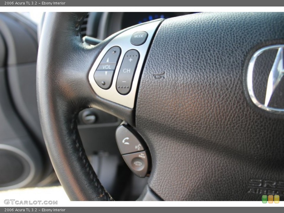 Ebony Interior Controls for the 2006 Acura TL 3.2 #56184809