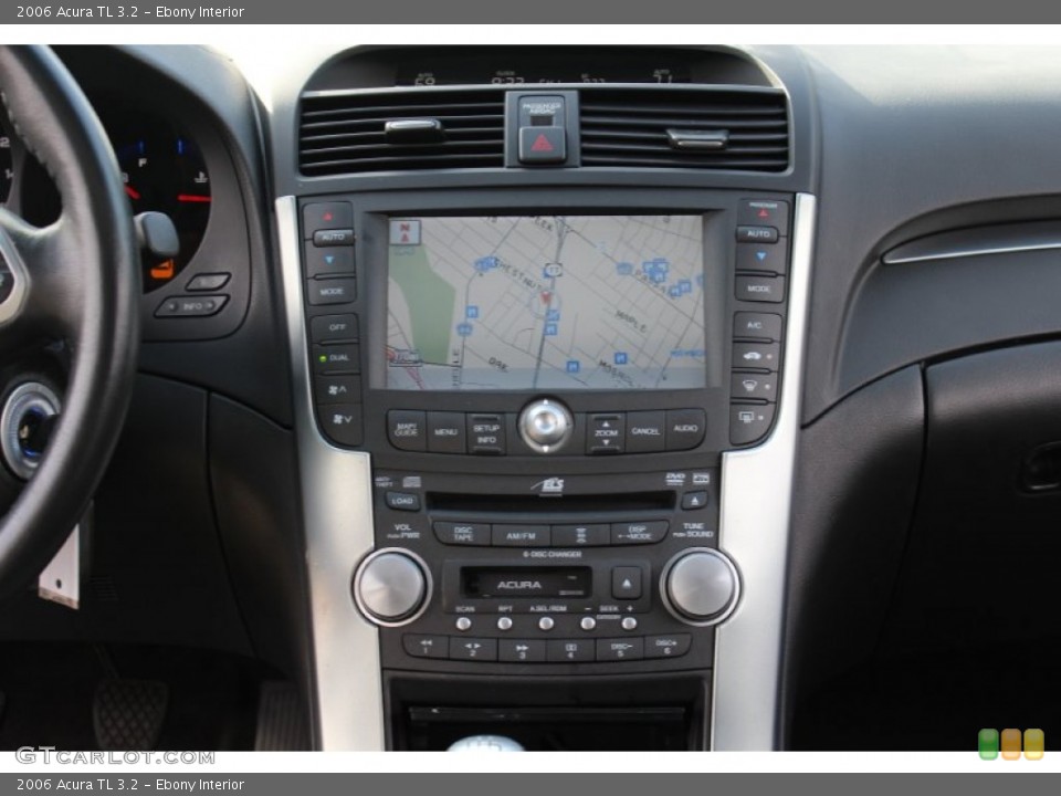 Ebony Interior Navigation for the 2006 Acura TL 3.2 #56184818