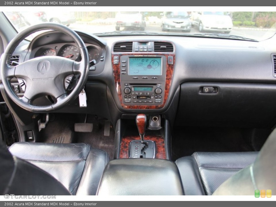 Ebony Interior Dashboard for the 2002 Acura MDX  #56184899