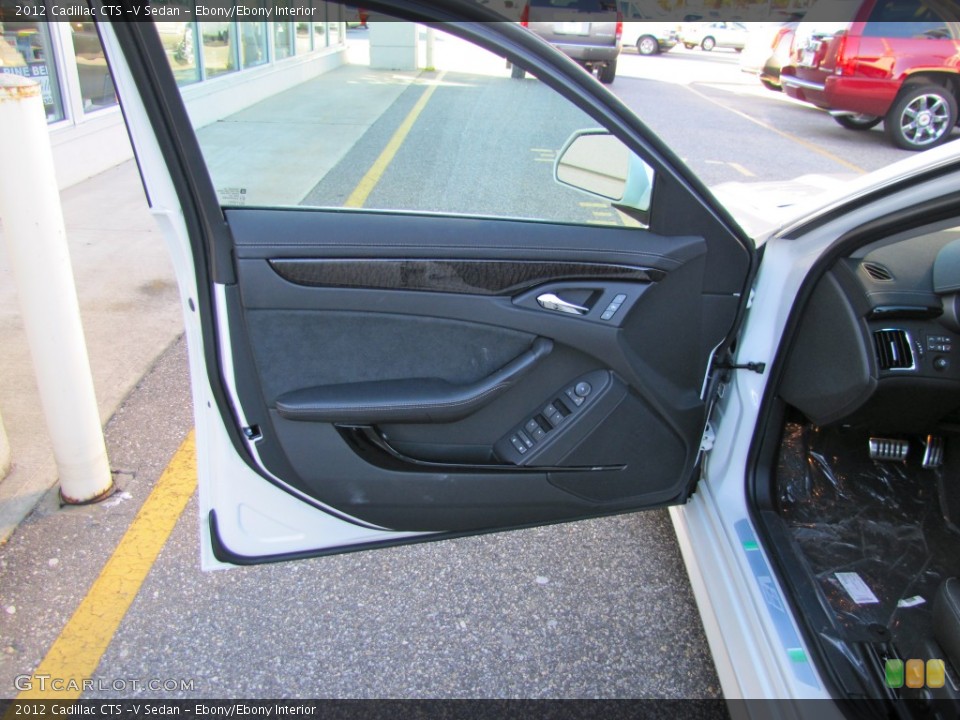 Ebony/Ebony Interior Door Panel for the 2012 Cadillac CTS -V Sedan #56187671