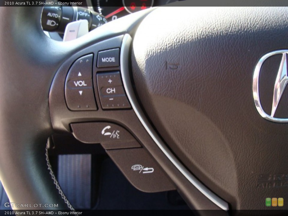 Ebony Interior Controls for the 2010 Acura TL 3.7 SH-AWD #56192477
