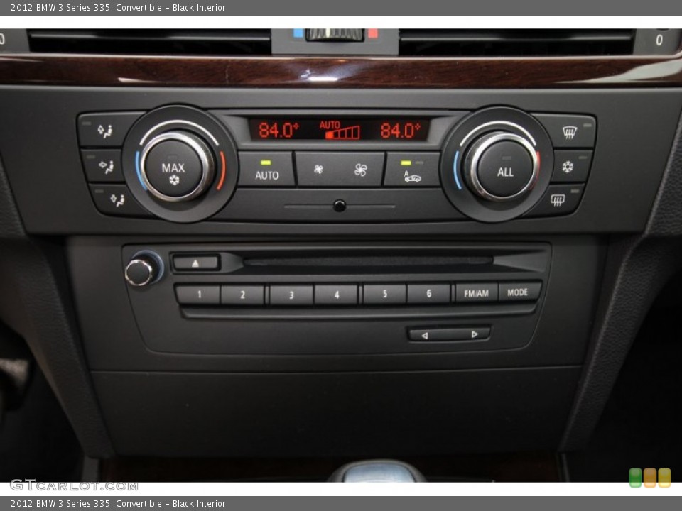 Black Interior Controls for the 2012 BMW 3 Series 335i Convertible #56195273