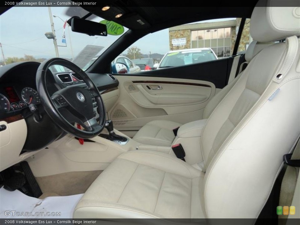 Cornsilk Beige Interior Photo for the 2008 Volkswagen Eos Lux #56196104
