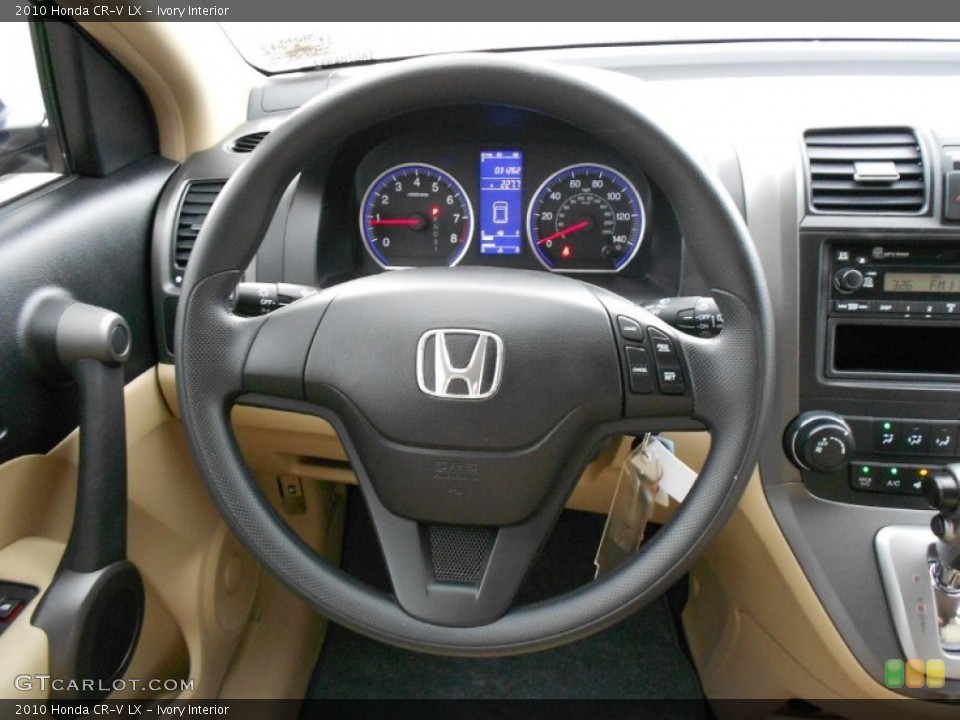 Ivory Interior Steering Wheel for the 2010 Honda CR-V LX #56197637