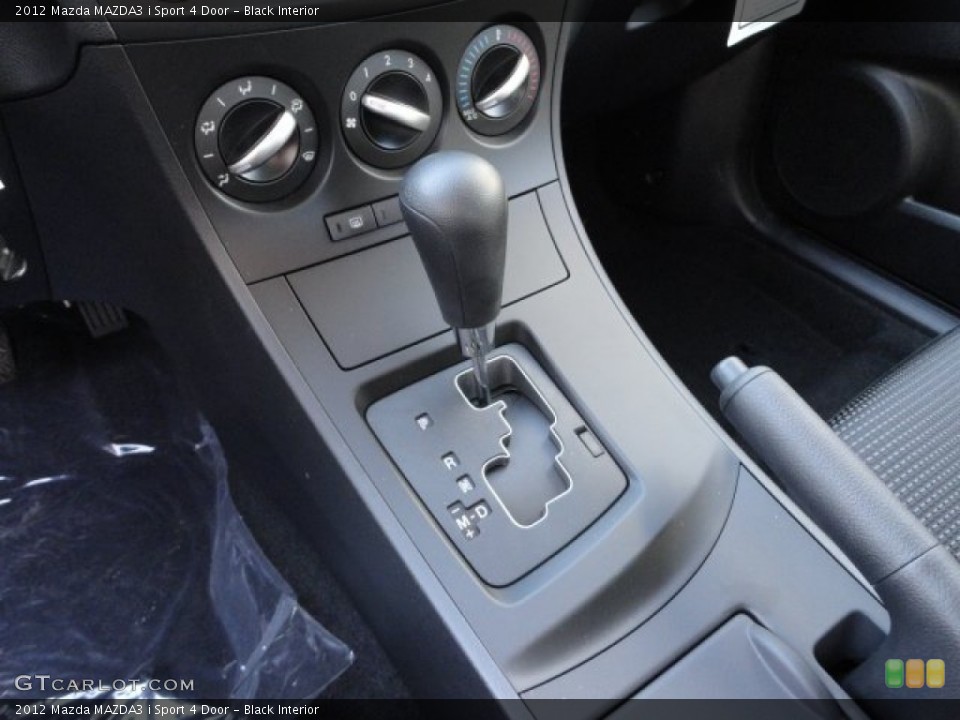 Black Interior Transmission for the 2012 Mazda MAZDA3 i Sport 4 Door #56199728