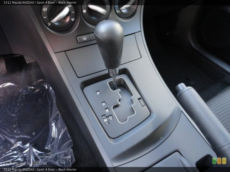 Black Interior Transmission for the 2012 Mazda MAZDA3 i Sport 4 Door #56200154
