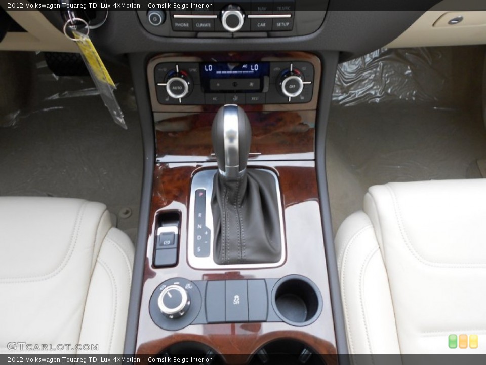 Cornsilk Beige Interior Transmission for the 2012 Volkswagen Touareg TDI Lux 4XMotion #56200346