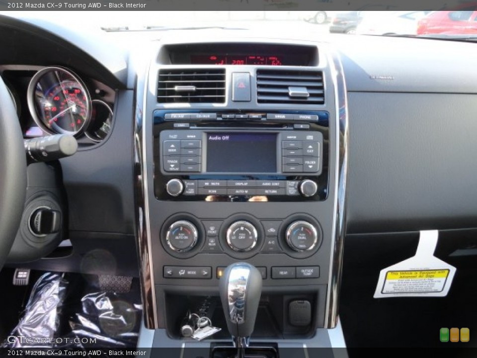 Black Interior Controls for the 2012 Mazda CX-9 Touring AWD #56200367