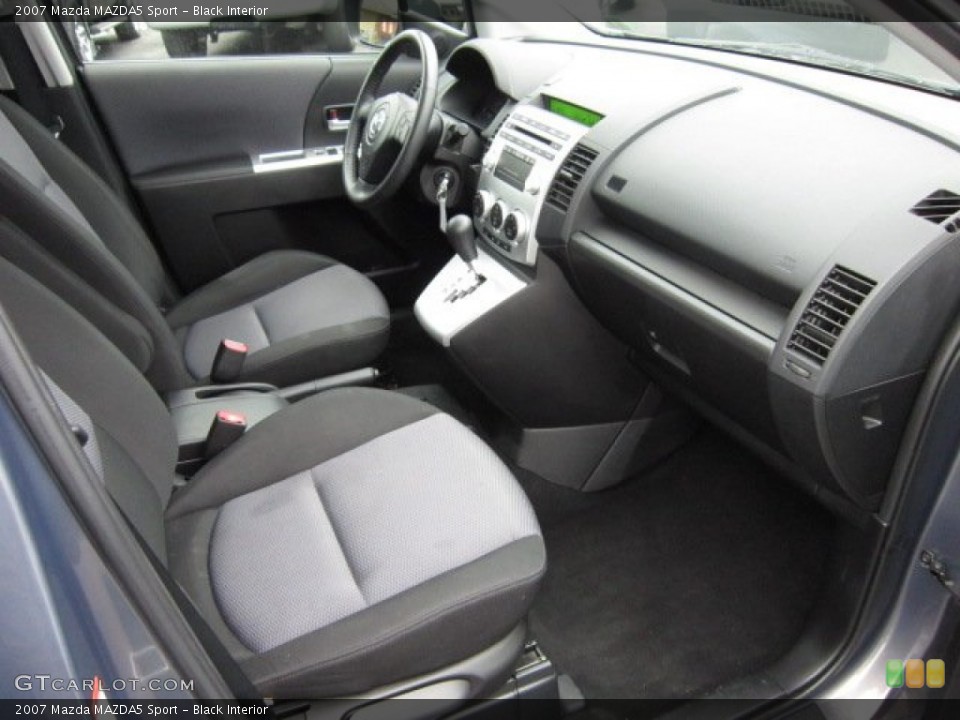 Black Interior Photo for the 2007 Mazda MAZDA5 Sport #56200493