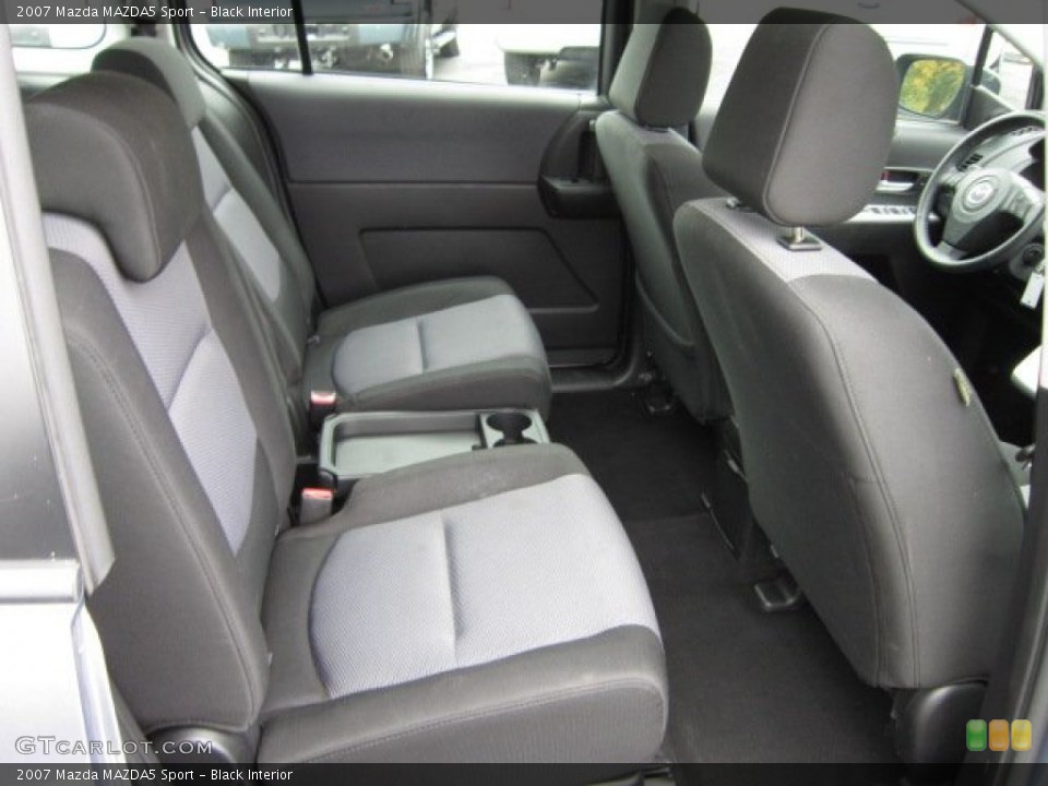 Black Interior Photo for the 2007 Mazda MAZDA5 Sport #56200505