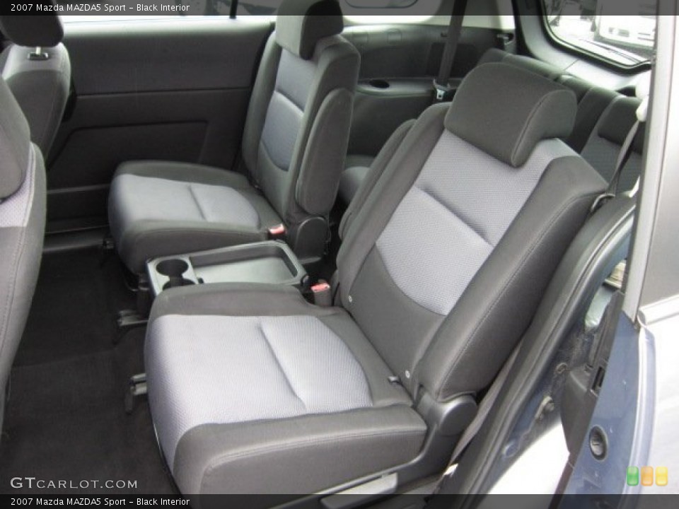 Black Interior Photo for the 2007 Mazda MAZDA5 Sport #56200511