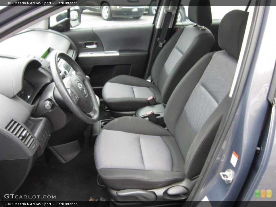 Black Interior Photo for the 2007 Mazda MAZDA5 Sport #56200517