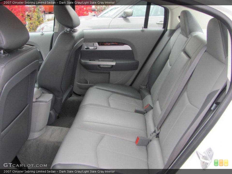 Dark Slate Gray/Light Slate Gray Interior Photo for the 2007 Chrysler Sebring Limited Sedan #56202143