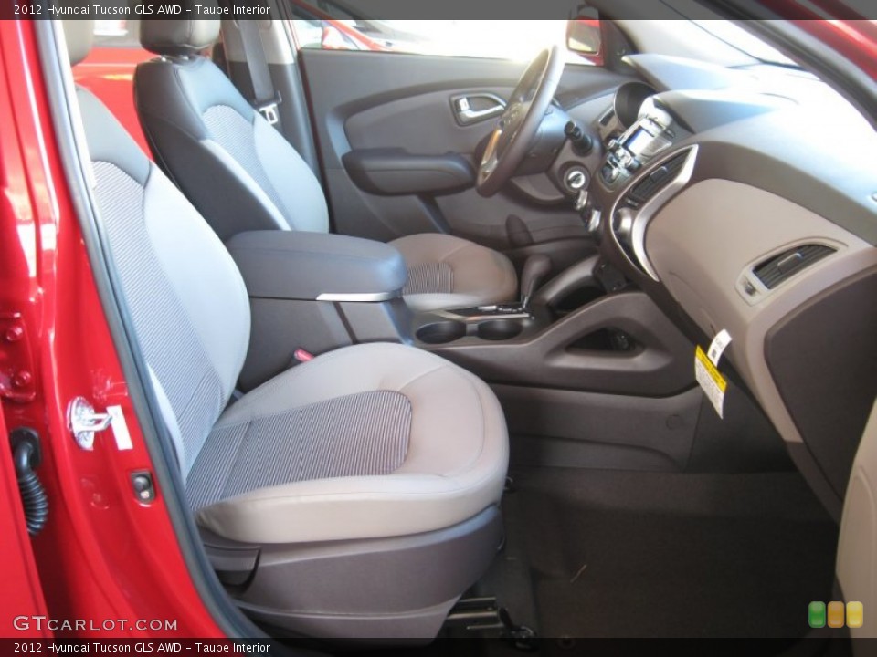 Taupe Interior Photo for the 2012 Hyundai Tucson GLS AWD #56203472