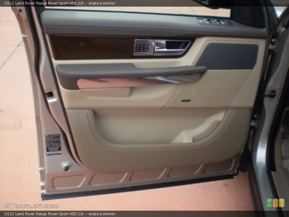Arabica Interior Door Panel for the 2012 Land Rover Range Rover Sport HSE LUX #56205383