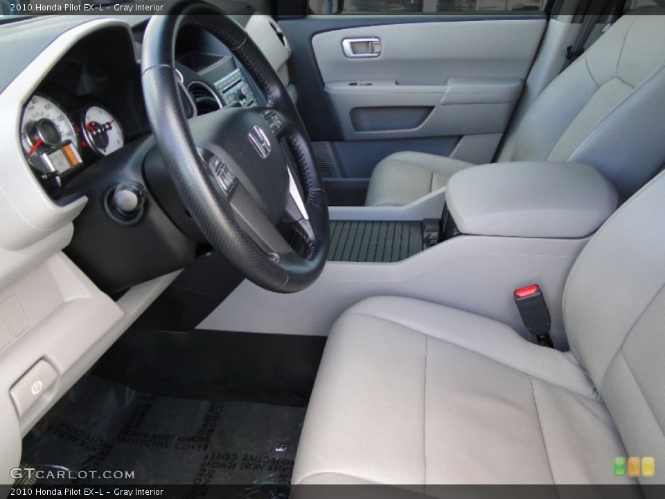 Gray Interior Photo for the 2010 Honda Pilot EX-L #56209280