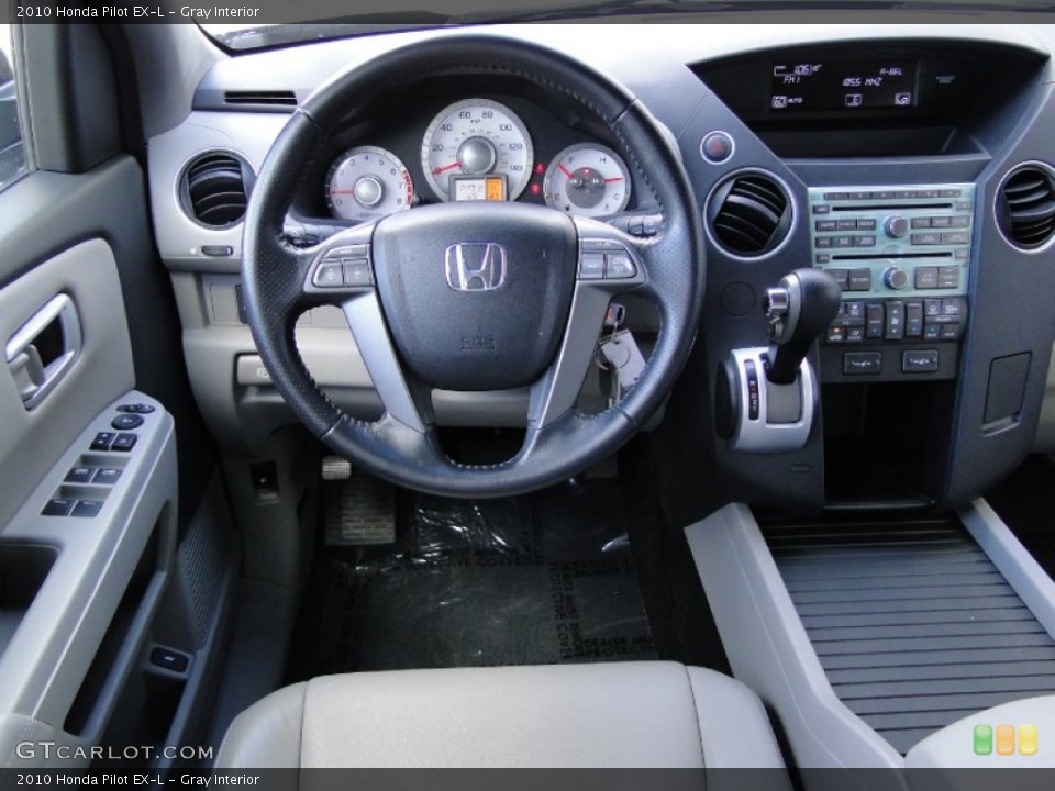 Gray Interior Dashboard for the 2010 Honda Pilot EX-L #56209325