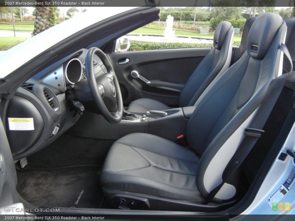 Black Interior Photo for the 2007 Mercedes-Benz SLK 350 Roadster #56209475