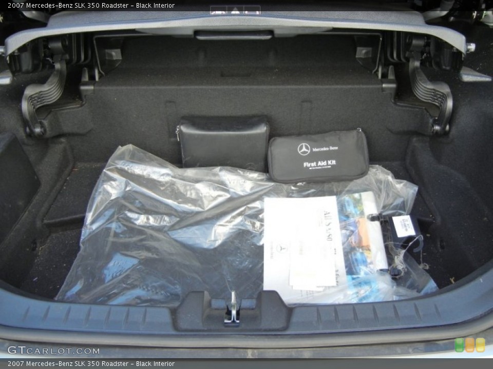 Black Interior Trunk for the 2007 Mercedes-Benz SLK 350 Roadster #56209580