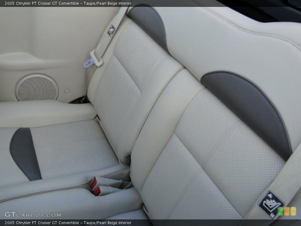 Taupe/Pearl Beige Interior Photo for the 2005 Chrysler PT Cruiser GT Convertible #56209820