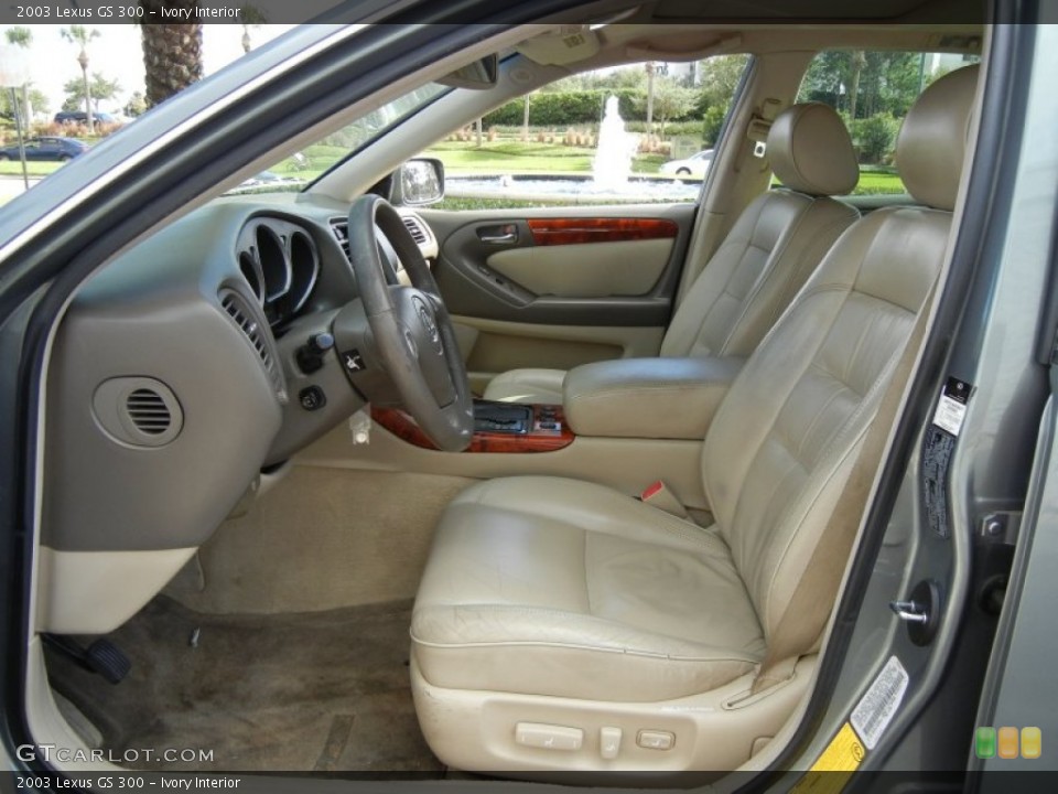 Ivory Interior Photo for the 2003 Lexus GS 300 #56210381