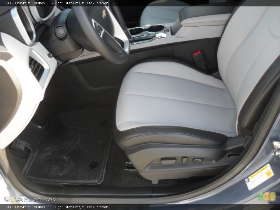 Light Titanium/Jet Black Interior Photo for the 2012 Chevrolet Equinox LT #56217608