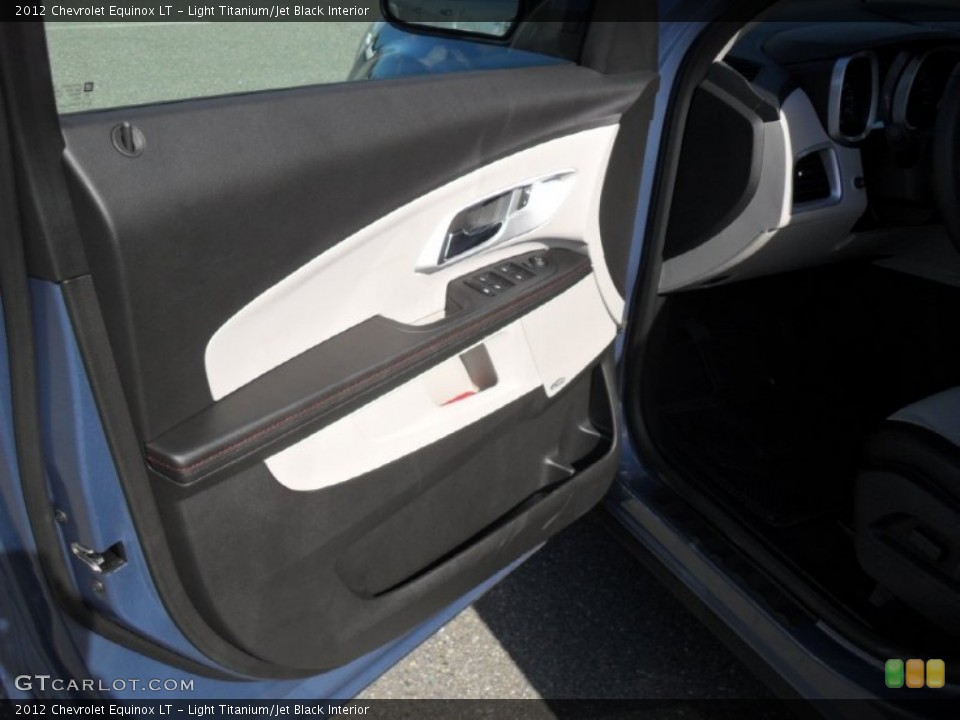 Light Titanium/Jet Black Interior Door Panel for the 2012 Chevrolet Equinox LT #56217617
