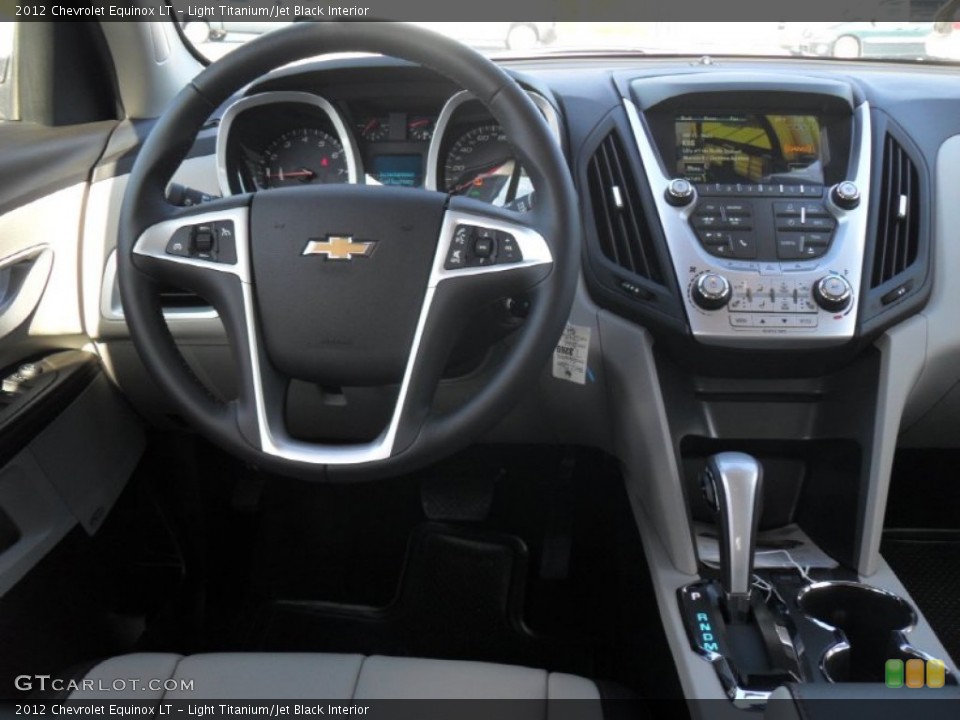 Light Titanium/Jet Black Interior Dashboard for the 2012 Chevrolet Equinox LT #56217671
