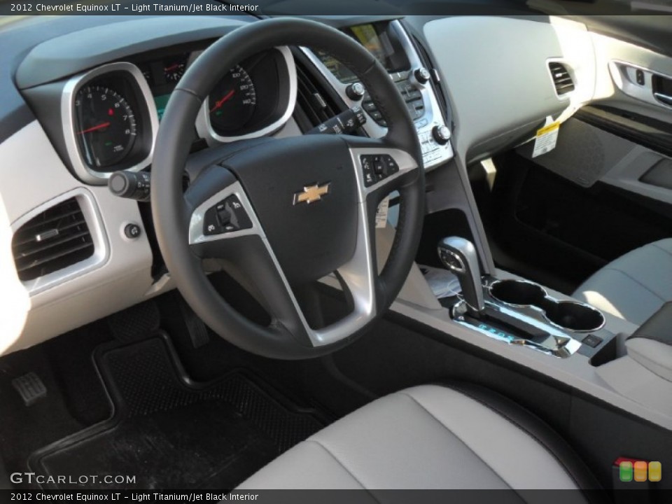 Light Titanium/Jet Black Interior Prime Interior for the 2012 Chevrolet Equinox LT #56217767