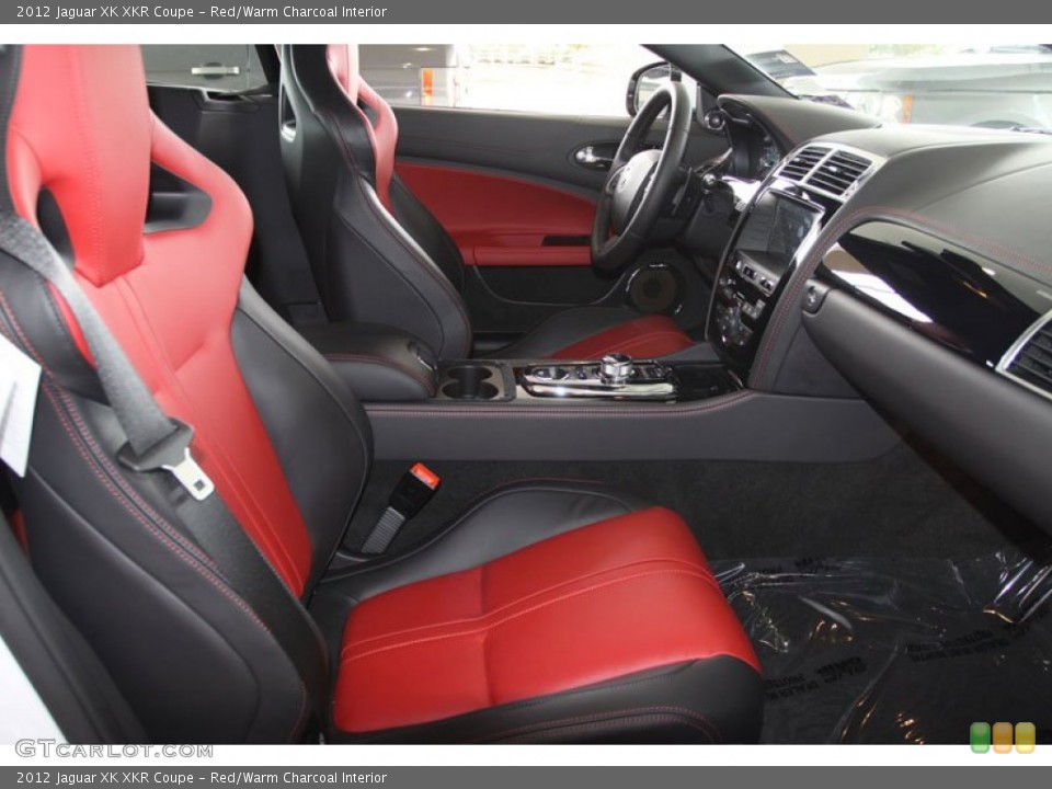 Red/Warm Charcoal Interior Photo for the 2012 Jaguar XK XKR Coupe #56217806