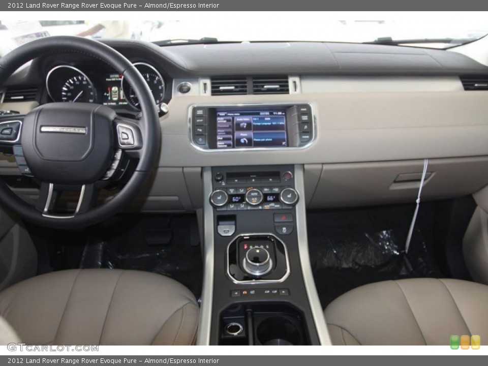 Almond/Espresso Interior Dashboard for the 2012 Land Rover Range Rover Evoque Pure #56218262
