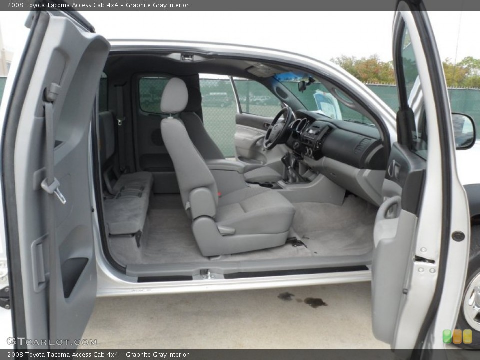 Graphite Gray Interior Photo for the 2008 Toyota Tacoma Access Cab 4x4 #56218952