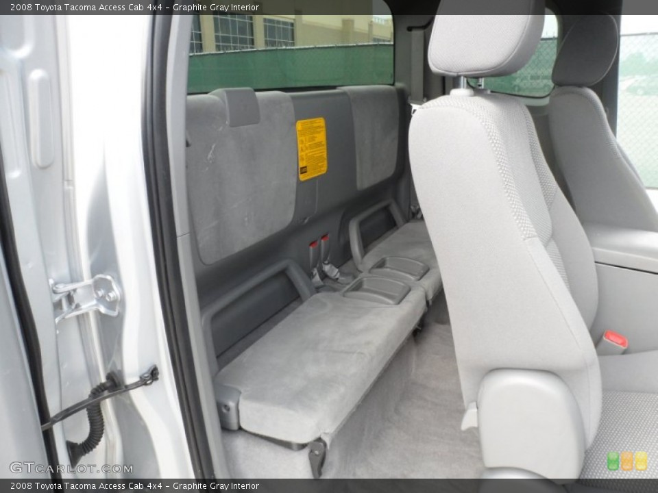 Graphite Gray Interior Photo for the 2008 Toyota Tacoma Access Cab 4x4 #56218988