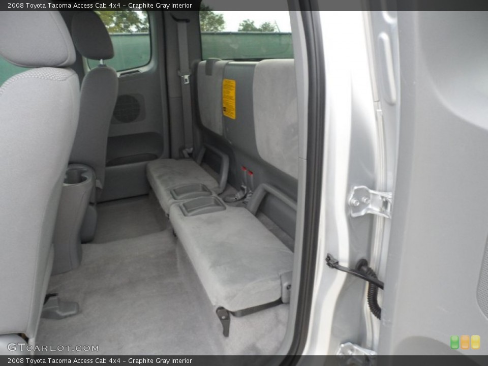 Graphite Gray Interior Photo for the 2008 Toyota Tacoma Access Cab 4x4 #56219021