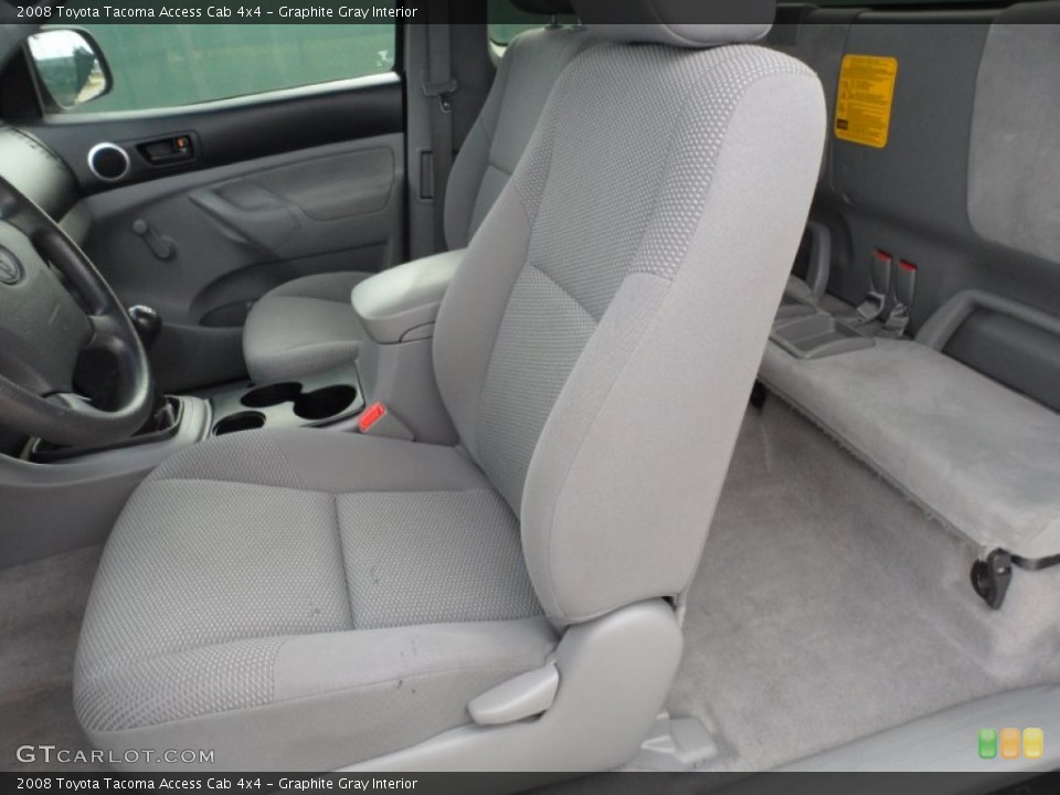 Graphite Gray Interior Photo for the 2008 Toyota Tacoma Access Cab 4x4 #56219036
