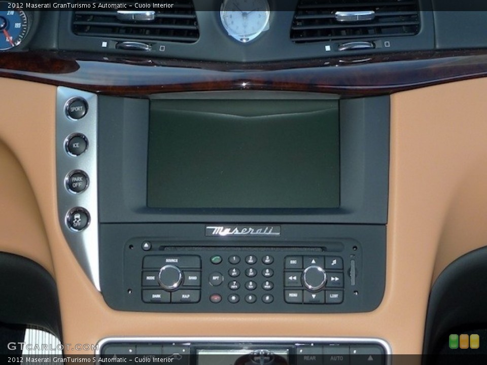 Cuoio Interior Controls for the 2012 Maserati GranTurismo S Automatic #56220371
