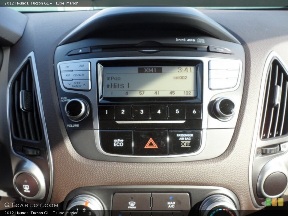 Taupe Interior Controls for the 2012 Hyundai Tucson GL #56222300