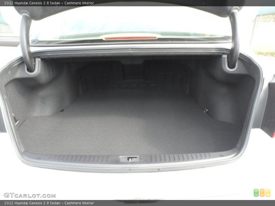 Cashmere Interior Trunk for the 2012 Hyundai Genesis 3.8 Sedan #56223884